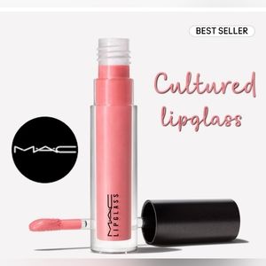 Mac Cosmetics Lipglass Lip Gloss | Cultured | Brand New in Box | Authentic